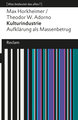 Kulturindustrie. Aufklärung als Massenbetrug. [Was bedeutet das alles?]