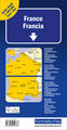 Kümmerly+Frey Strassenkarte Frankreich Nord+Süd 1:600.000. 1:600'000