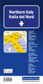 Kümmerly+Frey Strassenkarte Italien Nord 1:650.000. 1:650'000