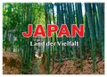 Japan - Land der Vielfalt (Wandkalender 2025 DIN A2 quer), CALVENDO Monatskalender