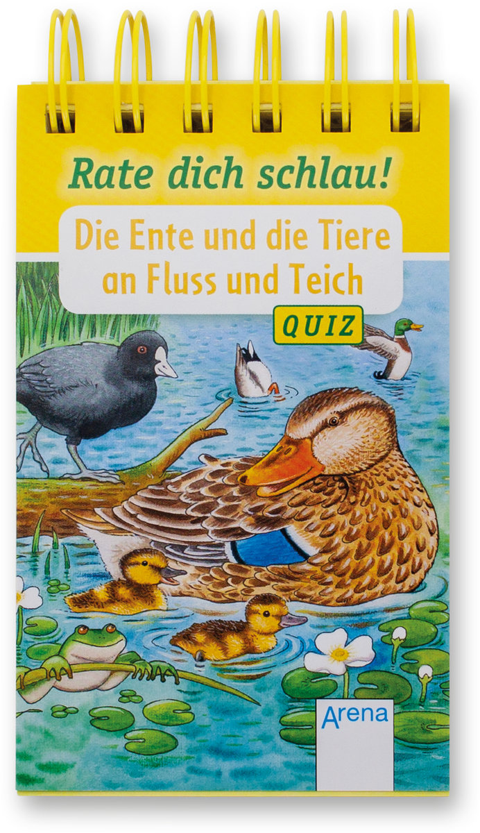 Rate dich schlau! - Die Ente und die Tiere an Fluss und Teich