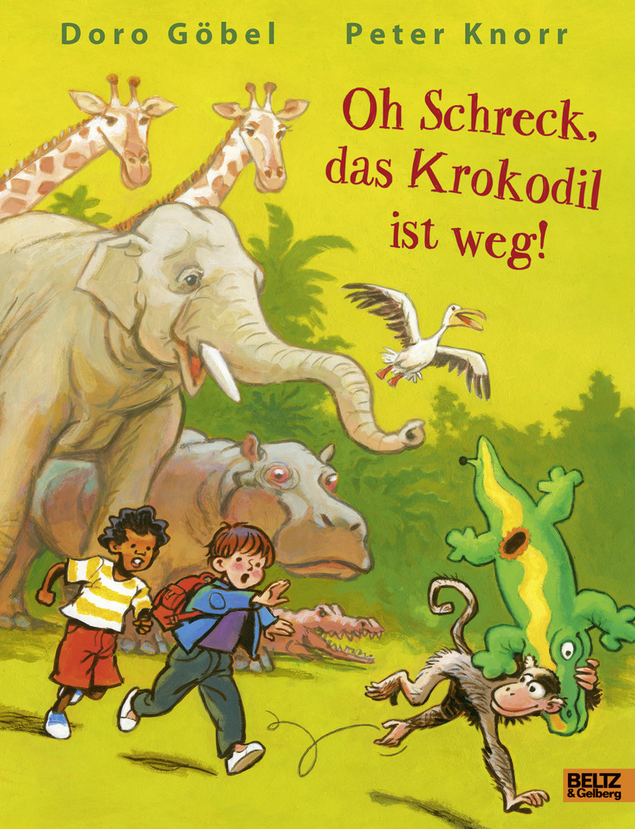 Oh Schreck, das Krokodil ist weg