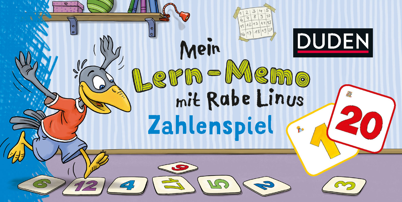 Mein Lern-Memo mit Rabe Linus - Zahlenspiel VE/3