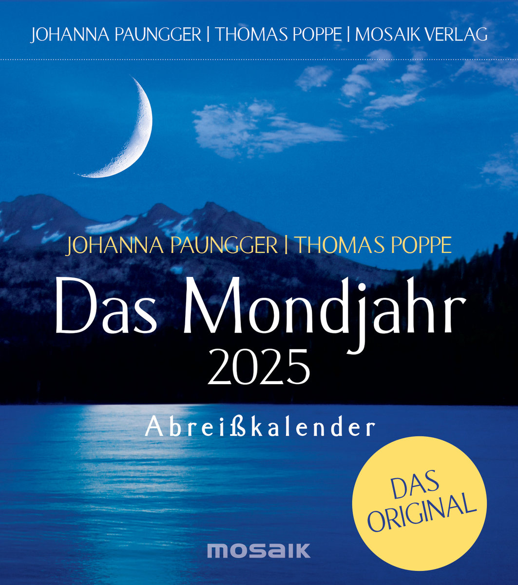 Das Mondjahr 2025 - Abreißkalender