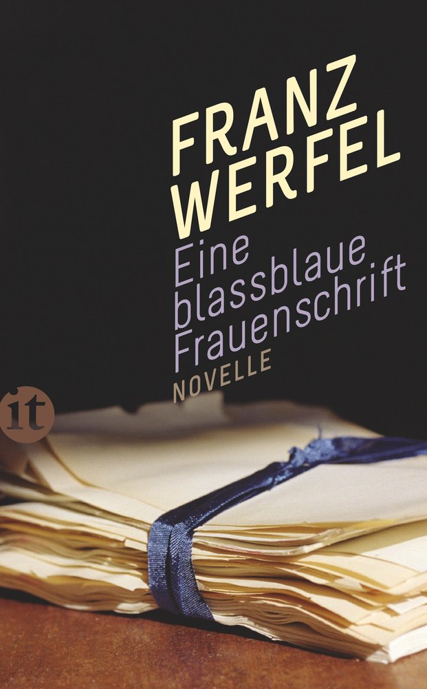 Eine blassblaue Frauenschrift