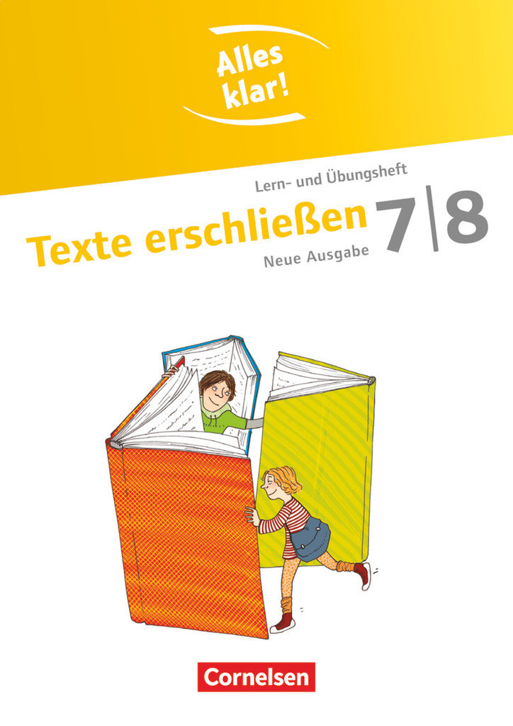 Alles klar!, Deutsch - Sekundarstufe I, 7./8. Schuljahr, Texte erschließen, Lern- und Übungsheft mit beigelegtem Lösungsheft