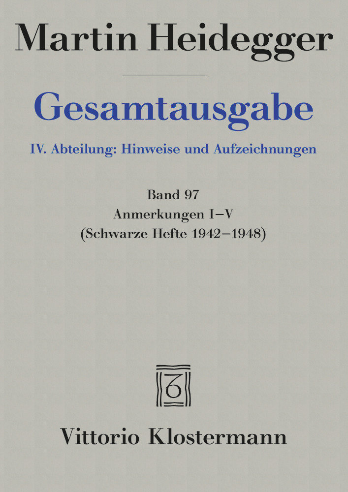 Gesamtausgabe. 4 Abteilungen / Anmerkungen I-V