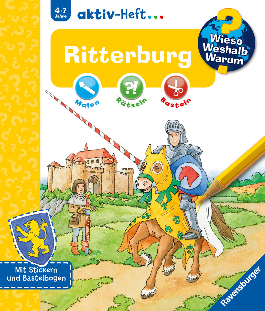 Wieso? Weshalb? Warum? aktiv-Heft: Ritterburg