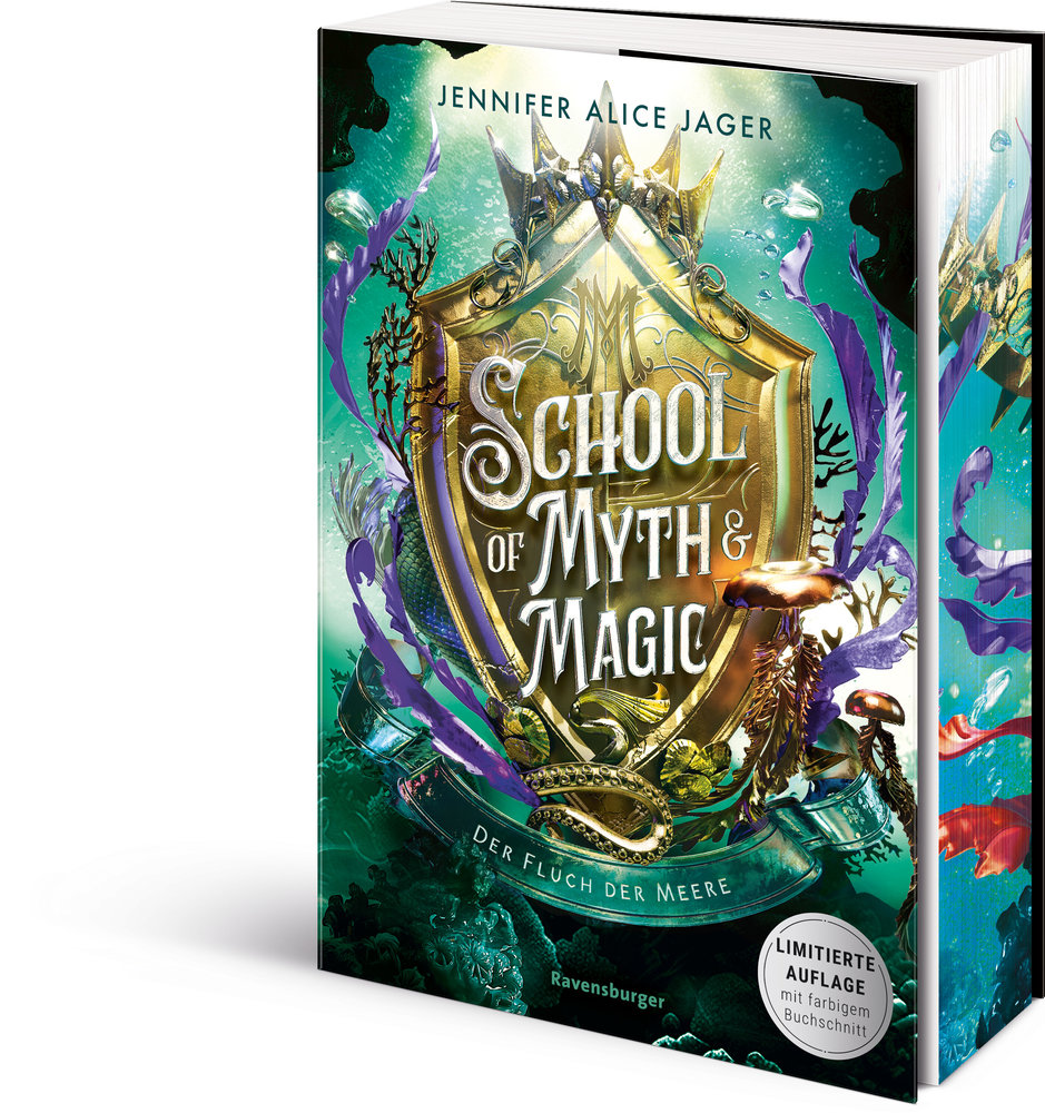 School of Myth & Magic, Band 2: Der Fluch der Meere (Limitierte Auflage mit Farbschnitt)