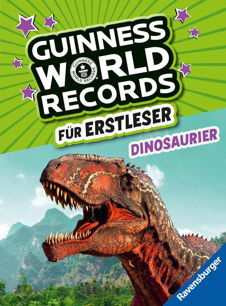 Guinness World Records für Erstleser - Dinosaurier (Rekordebuch zum Lesenlernen)