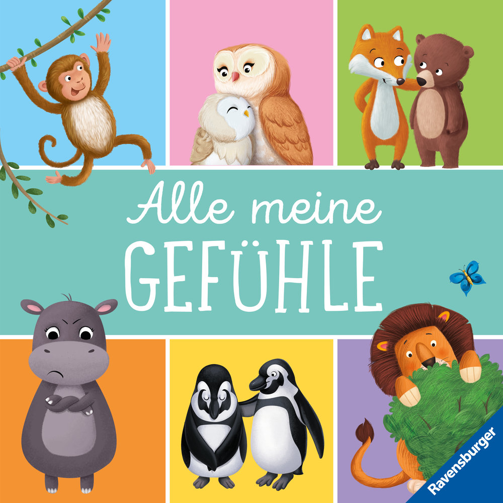 Alle meine Gefühle (6 Bilderbuchgeschichten in einem Band für Kinder ab 3 Jahren)