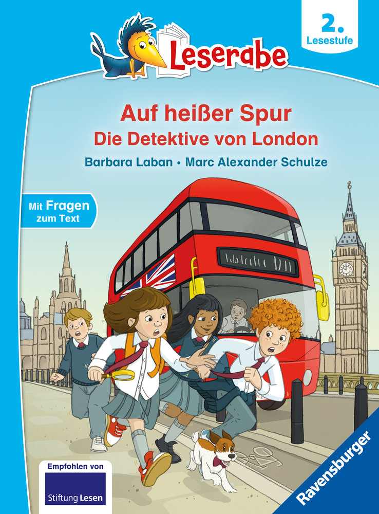 Auf heißer Spur - Die Detektive von London - Leserabe ab 2. Klasse - Erstlesebuch für Kinder ab 7 Jahren