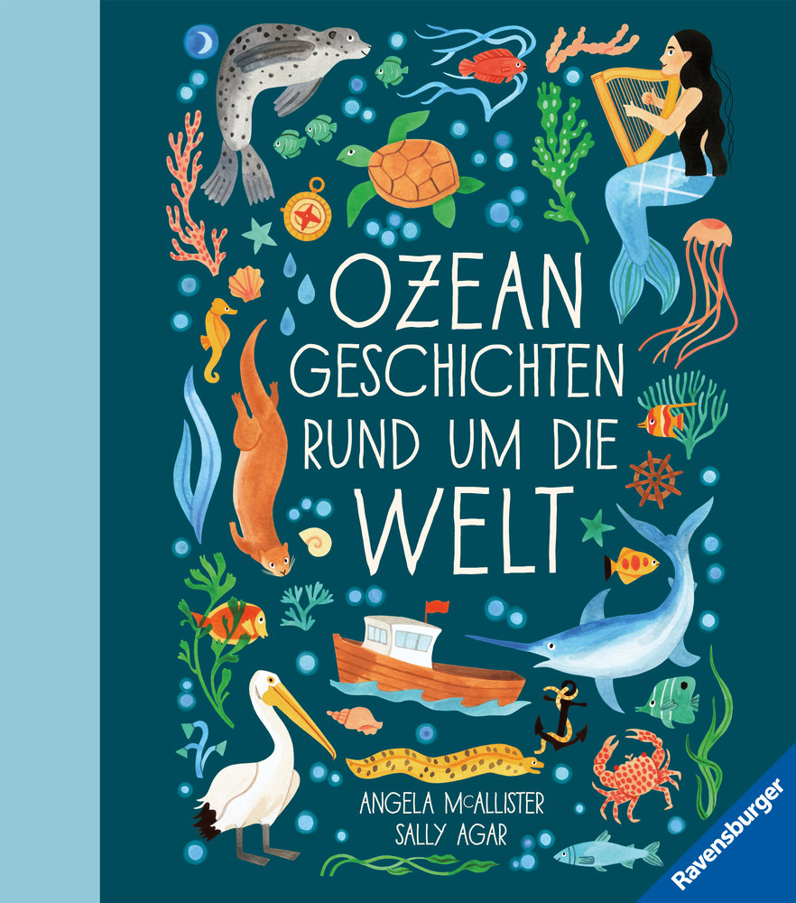 Ozeangeschichten rund um die Welt - Kinderbuch ab 3 Jahre, Vorlesebuch