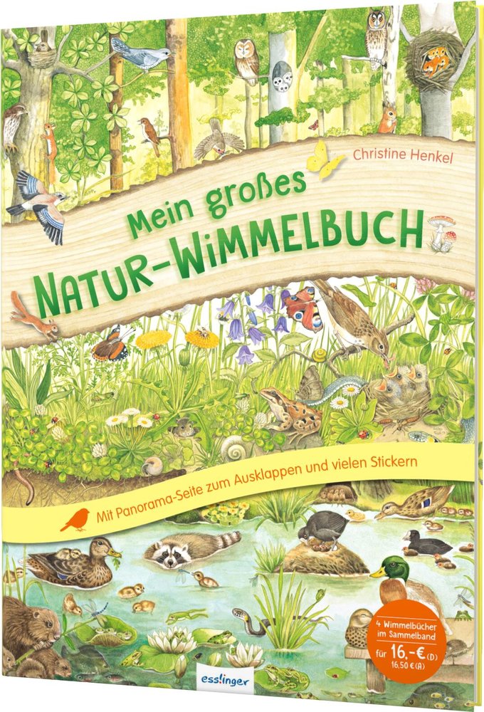 Mein großes Natur-Wimmelbuch