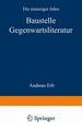 Baustelle Gegenwartsliteratur