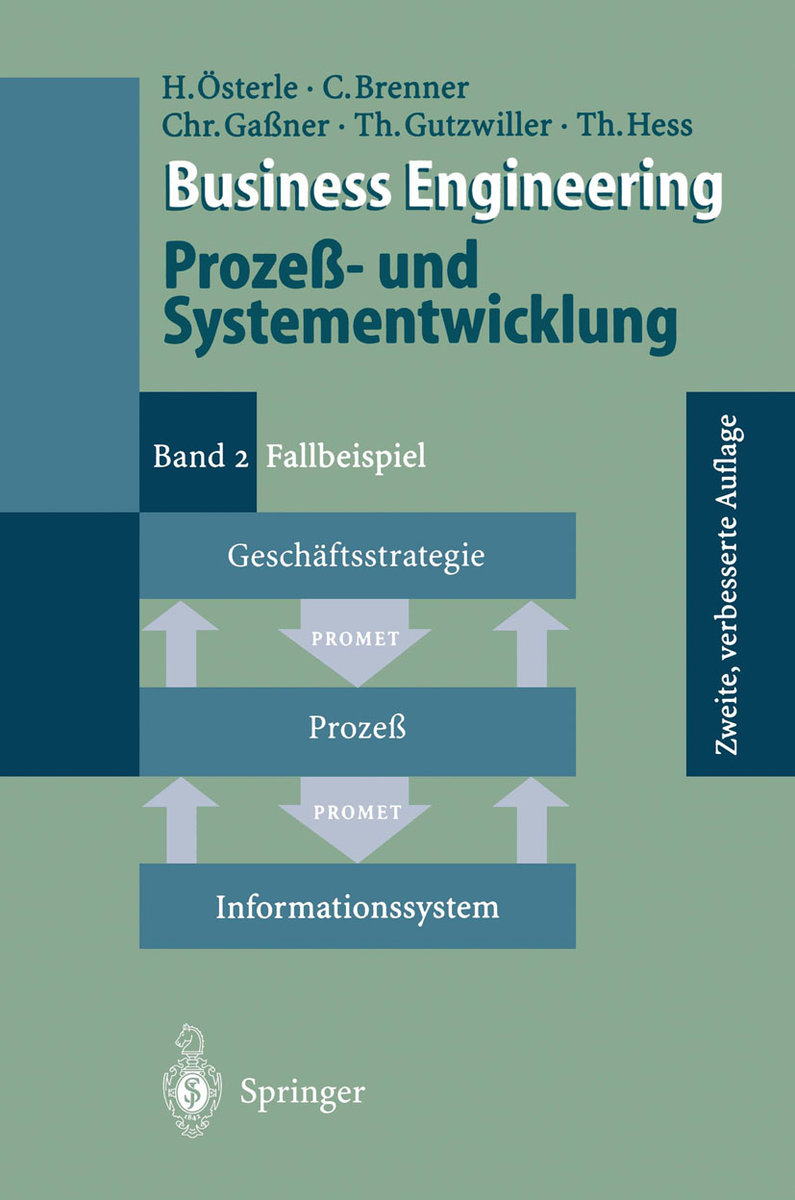 Business Engineering Prozeß- und Systementwicklung