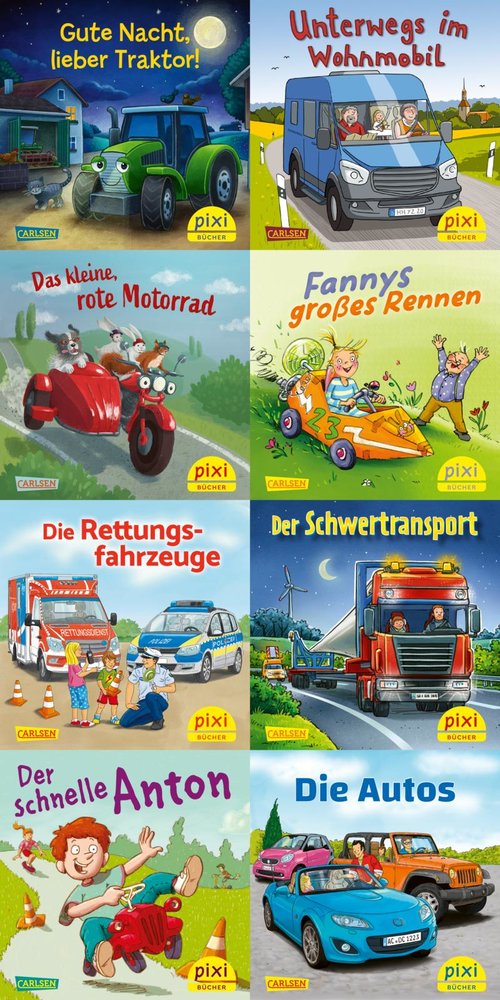 WWS Pixi-Box 298: Pixis Lieblings-Fahrzeuge