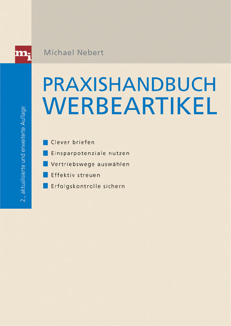 Praxishandbuch Werbeartikel