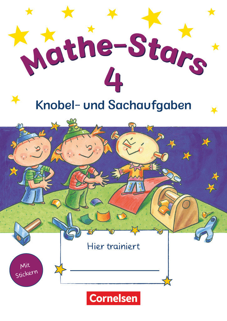 Mathe-Stars, Knobel- und Sachaufgaben, 4. Schuljahr, Übungsheft, Mit Lösungen