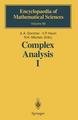 Complex Analysis I