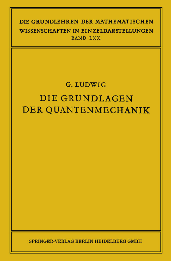 Die Grundlagen der Quantenmechanik