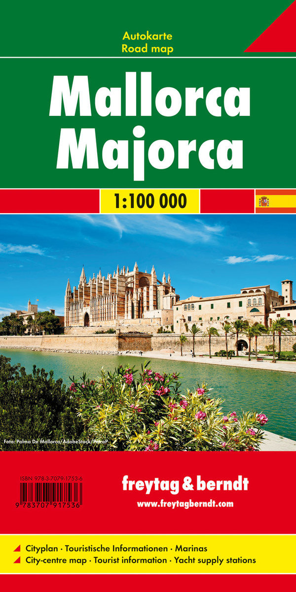 Mallorca, Planungskarte 1:100.000. 1:100'000