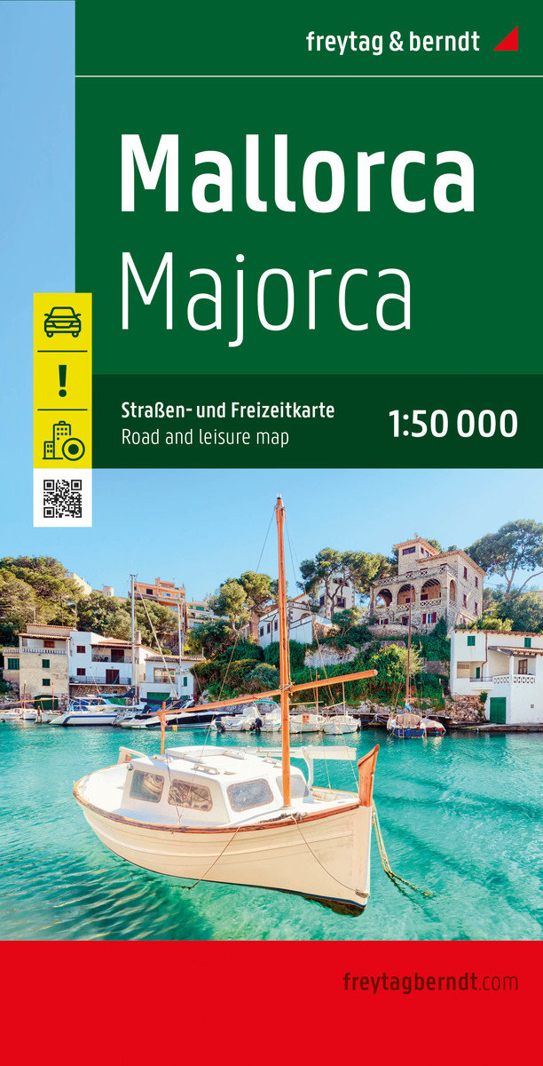 Mallorca, Straßen- und Freizeitkarte 1:50.000, freytag & berndt. 1:50'000