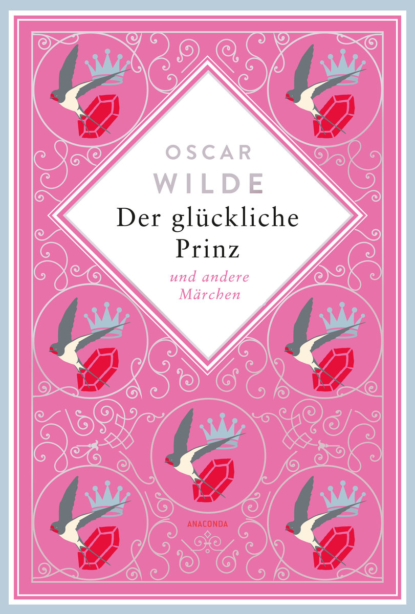 Oscar Wilde, Der glückliche Prinz. Märchen. Schmuckausgabe mit Silberprägung