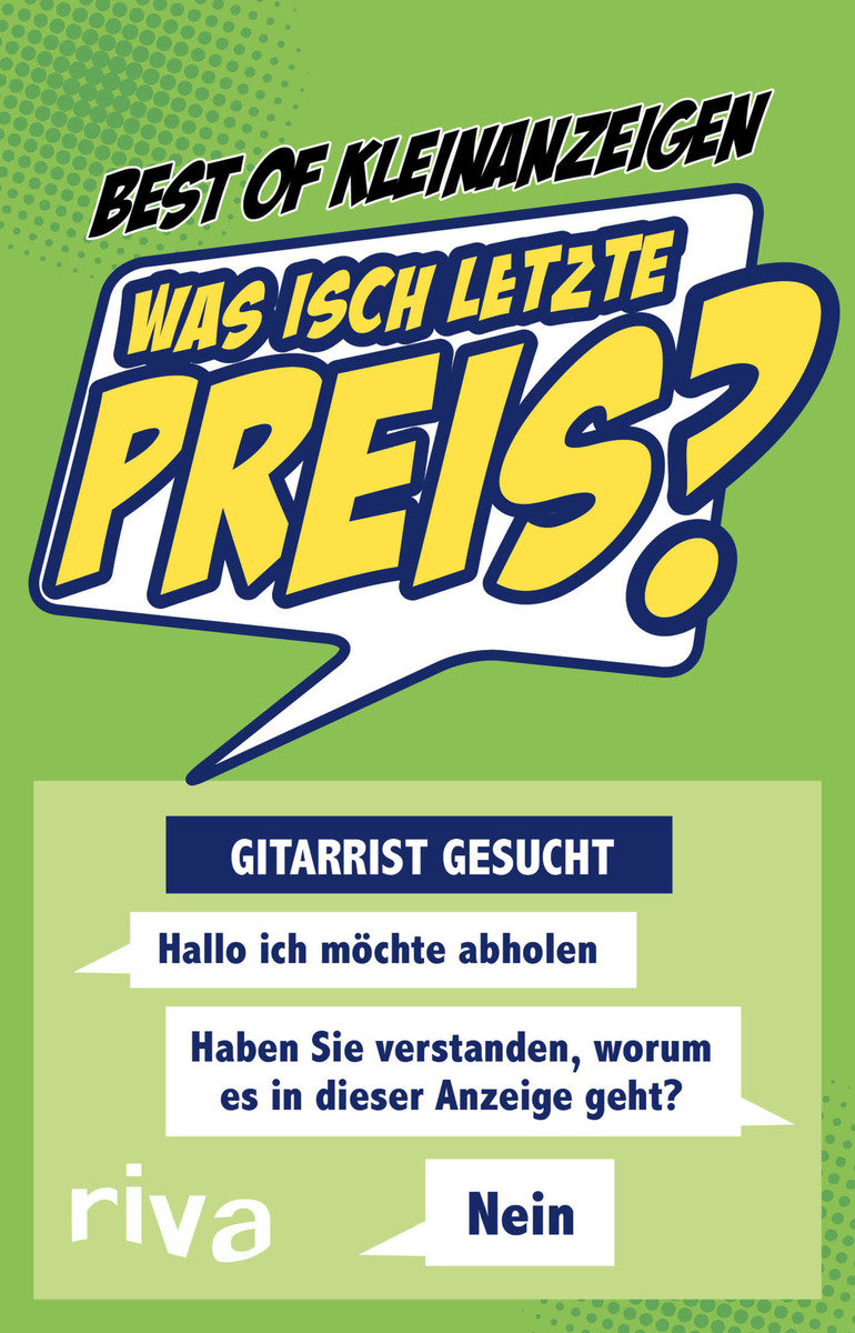 Was isch letzte Preis?