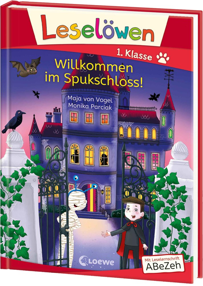 Leselöwen 1. Klasse - Willkommen im Spukschloss! (Großbuchstabenausgabe)