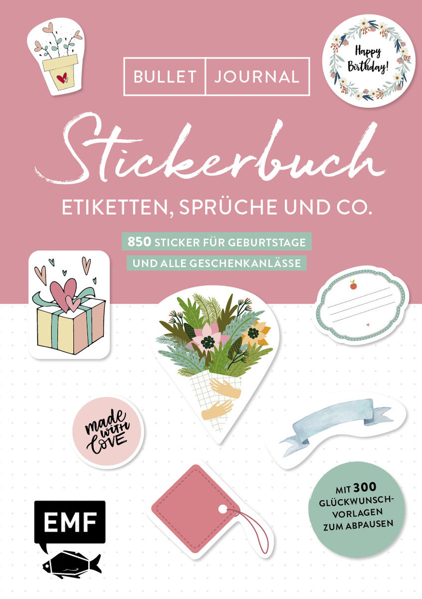 Bullet Journal - Stickerbuch - Etiketten, Sprüche und Co