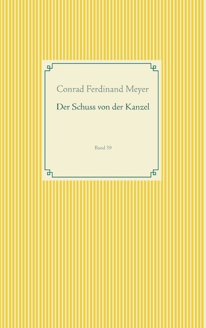 Der Schuss von der Kanzel