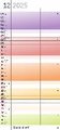 Bunte Wochen Familienplaner 2025