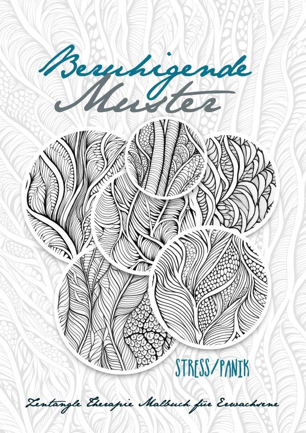 Plant Swirls Art Therapy Coloring Book Anxiety Zentangle Coloring Book for  Stress Relief Art Therapy Anxiety Coloring Book 