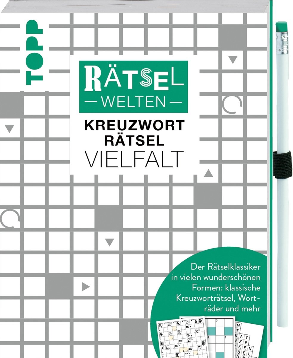 Rätselwelten - Kreuzworträtsel Vielfalt | Der Rätselklassiker in vielen wunderschönen Formen: klassische Kreuzworträtsel, Worträder und mehr