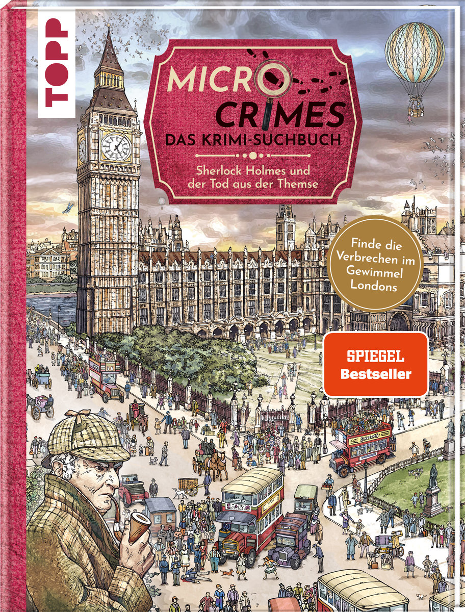 Micro Crimes. Das Krimi-Suchbuch. Sherlock Holmes und der Tod aus der Themse