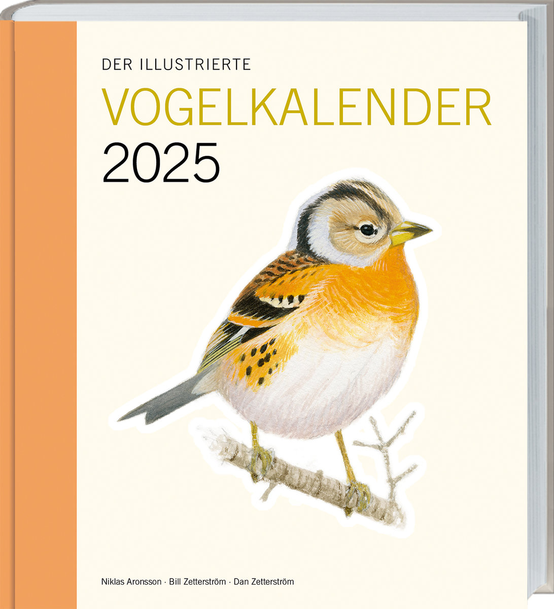 Der illustrierte Vogelkalender 2025