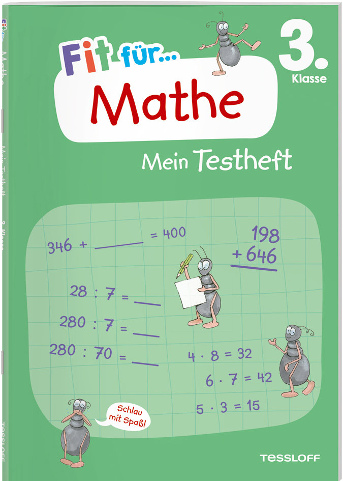 Fit für Mathe 3. Klasse. Mein Testheft