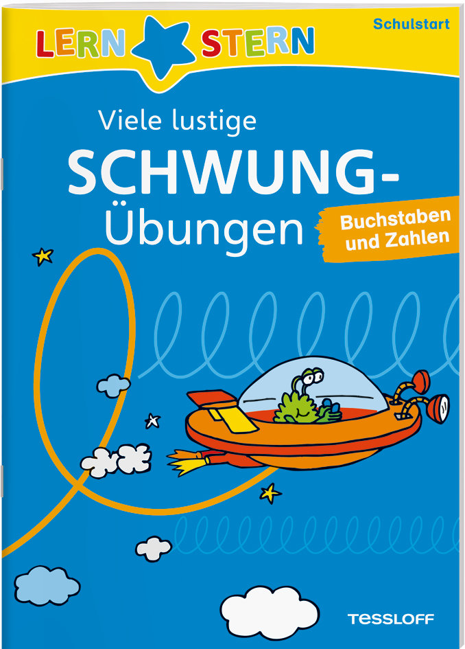 LERNSTERN Viele lustige Schwungübungen zum Schulstart