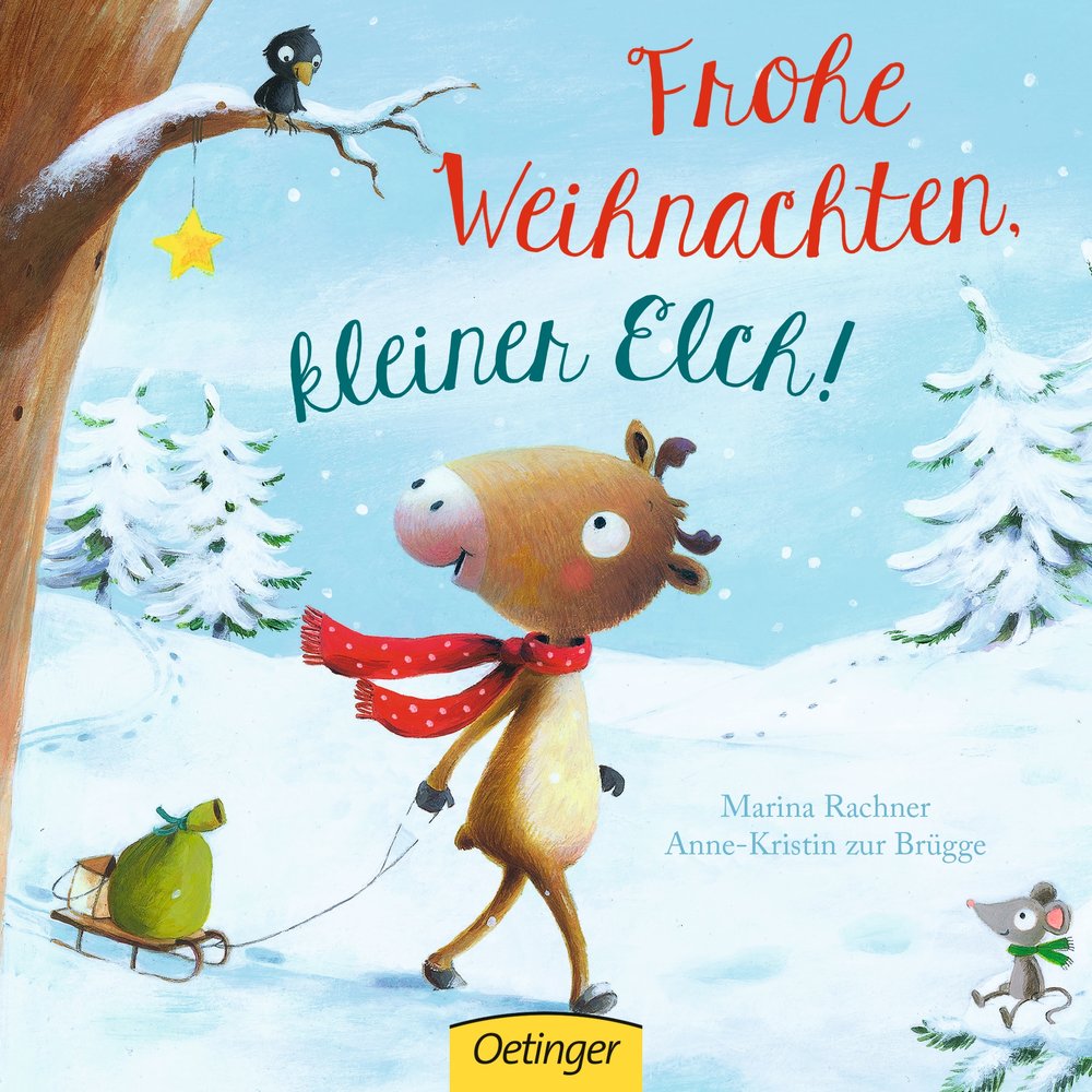 Frohe Weihnachten, kleiner Elch!