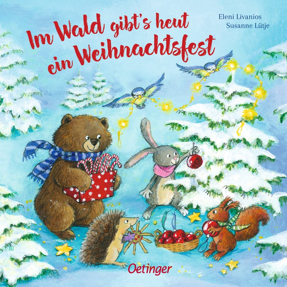 Im Wald gibt's heut ein Weihnachtsfest