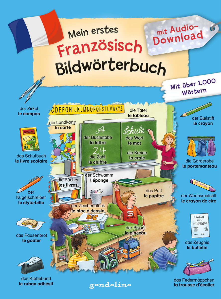 Mein erstes Französisch Bildwörterbuch mit Audio-Download