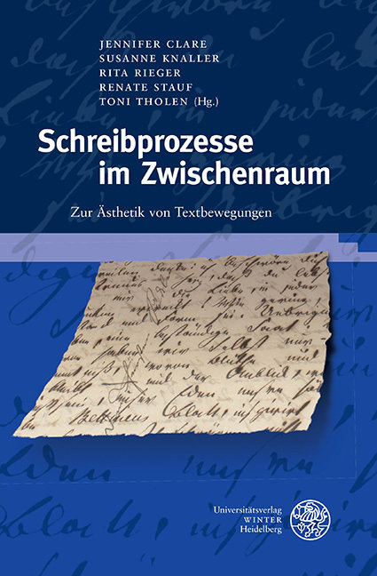 Schreibprozesse im Zwischenraum