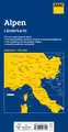 ADAC Länderkarte Alpen 1:750.000