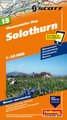 Hallwag Mountainbike-Karte 15 Solothurn 1:50.000. 1:50'000