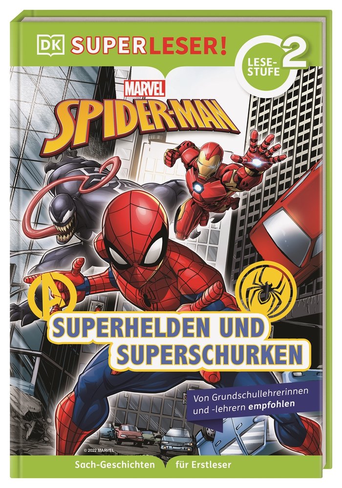 SUPERLESER! MARVEL Spider-Man Superhelden und Superschurken