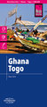 Reise Know-How Landkarte Ghana, Togo (1:600.000). 1:600'000