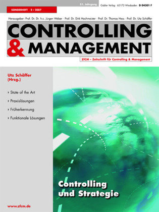 Controlling und Strategie - ZfCM (Zeitschrift für Controlling und Management), Sonderhefte