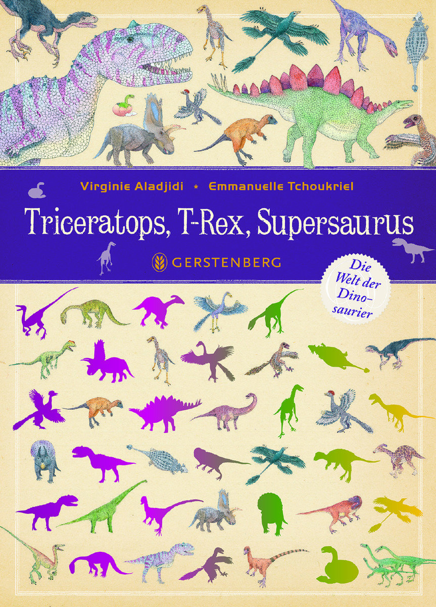 Triceratops, T-Rex, Supersaurus