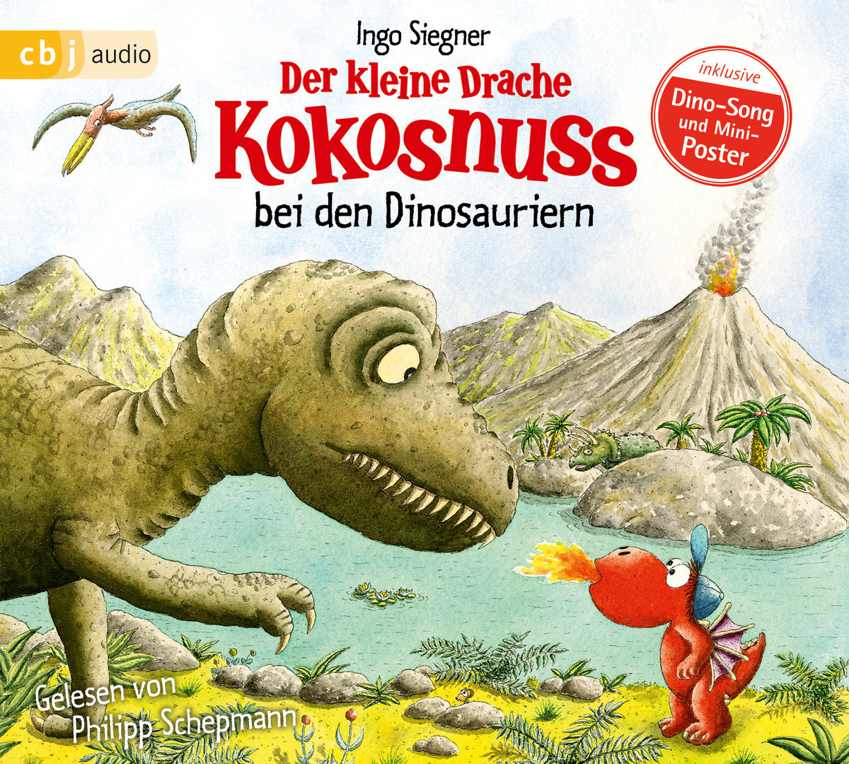 Der kleine Drache Kokosnuss bei den Dinosauriern